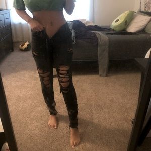 AEO Next Level Stretch Super High Rise Jegging